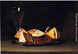 Raphaelle Peale Cake and Wine painting